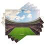 Imagem de Jogo Americano com 4 peças - Estádio de Futebol - 1524Jo