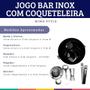 Imagem de Jogo Bar Inox com Coqueteleira e Acessórios Mimo Style