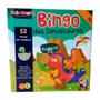 Imagem de Jogo Bingo dos Dinossauros Brinquedo Educativo Madeira - Bate Bumbo - 4 anos