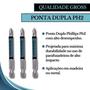 Imagem de Jogo Bits Phillips PH2 70mm com Encaixe 1/4 Pol. 10 Peças - GROSS-11262