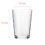 Imagem de Jogo C/12 Copos De Vidro Arizona Transparente 200ml