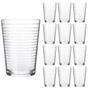 Imagem de Jogo C/12 Copos De Vidro Arizona Transparente 200ml