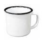 Imagem de Jogo c/ 8 caneca esmaltada diversas cores café roça fazenda