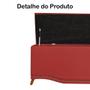 Imagem de Jogo Cabeceira + Recamier Baú Luxo Dafne Para Cama Boxa Casal  - Suede - Sv Decor