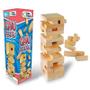 Imagem de Jogo Caiu Perdeu Torre De Madeira Jenga Equilíbrio Infantil