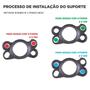 Imagem de Jogo Calota Aro 13 Nitro X Black Silver Esportiva Preto