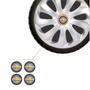 Imagem de Jogo Calota Aro 14 Velox Silver Universal + Emblema Resinado Chevrolet GM