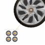 Imagem de Jogo Calota Aro 15 DS4 Silver Universal + Emblema Resinado Chevrolet GM