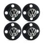 Imagem de Jogo Calota Centro Roda Ferro VW Gol G3 Emblema Preto