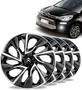 Imagem de Jogo Calota Ds4 Aro 14 Black Silver Esportiva Citroen C3 C4