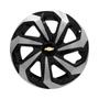 Imagem de Jogo Calota Esportiva Aro 13 Spider Black/Silver GM Corsa Celta Classic