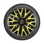 Imagem de Jogo Calota Esportiva Universal Triton Black Yellow Aro 13