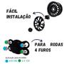 Imagem de Jogo Calota Fiat Esportiva Ds4 Grafite Aro 15 Roda 4 Furos