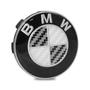 Imagem de Jogo Calota Meio Roda Esportiva Mangels 58mm Emblema BMW Preto