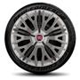 Imagem de Jogo Calota Triton Sport Aro13 Silver Grafit Black Elitte c/Emb Fiat