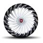 Imagem de Jogo Calota Twister Aro 14 Silver Black c/Emblema Fiat