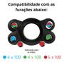 Imagem de Jogo Calotas Aro 14 Ds4 Fosc Black Elitte Fit Civic City