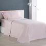 Imagem de Jogo Cama Solteiro 300 Fios Damask Square Rosa Buddemeyer