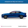 Imagem de Jogo Canaletas Com Pestana Portas Traseira Direita e Esquerda Chevrolet D20 1985 a 1996  Borrachauto