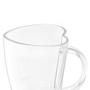 Imagem de Jogo Caneca Coração Heart Premium 240Ml 4 Peças - Class Home