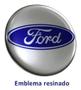 Imagem de Jogo carlota aro 14 Ford Ká Fiesta Focus Escort Zetec Courier com emblema resinado prata