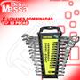 Jogo Chave De Boca Combinadas C/12 Peças Prateado 6,7,8,9,10,11,12,13,14,17,19,22 MM - StarTools Imagem de Jogo Chave De Boca Combinadas C/12 Peças Prateado 6,7,8,9,10,11,12,13,14,17,19,22 MM