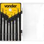 Imagem de Jogo chave fenda e philips de precisão aço carbono relojoeiro 6 peças - Vonder
