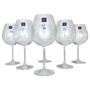 Imagem de Jogo com 06 Taças de Cristal Bohemia Para Vinho 650ml