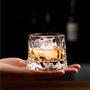 Imagem de Jogo Com 12 Copos de Vidro 200ml Fundo Giratório p/ Whisky 360