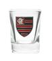 Imagem de Jogo Com 2 Copos De Vidro Para Shot 70ml - Flamengo