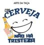 Imagem de Jogo Com 2 Taças Com Frases Alegres  Para Cerveja 380Ml