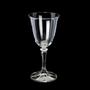 Imagem de Jogo com 2 Taças De Cristal Para Vinho Branco 250 ml Linha Branta/Kleopatra Bohemia