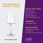 Imagem de Jogo com 2 Taças de Cristal Para Vinho Branco 360 ml Linha Xtra Bohemia