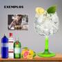 Imagem de Jogo Com 4 Taças Para Gin 720ml Com Pé Verde - Royal Pul