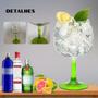 Imagem de Jogo Com 4 Taças Para Gin 720ml Com Pé Verde - Royal Pul