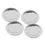 Imagem de Jogo Com 4 Unid Porta Copos Inox 11Cm Mimo Style