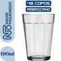 Imagem de Jogo com 48 Copos Vidro Americano Nadir Figueiredo 190 ml