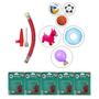 Imagem de Jogo Com 5 Kits De Bicos Para Inflar Bolas Bexigas Upa Upa