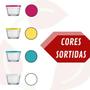 Imagem de Jogo com 5 Pote de Vidro Americano 350ML c/ Tampa Sortida