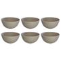 Imagem de Jogo Com 6 Bowls Bambu 300ml 13,5x7cm Cinza -  Lyor