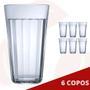 Imagem de Jogo com 6 Copo Americano Long Drink 345ML Bartender Caipirinha