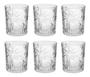Imagem de Jogo Com 6 Copos Baixo De Vidro Palm Tree 340ml