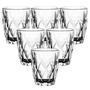 Imagem de Jogo com 6 Copos de Vidro Conjunto Diamante 280ml