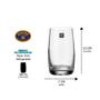 Imagem de Jogo com 6 copos long drink cristal ecológico bohemia 380 ml
