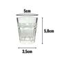 Imagem de Jogo Com 6 Copos Shot Jade Em Vidro Dose Bebida Cachaça 50ml