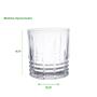 Imagem de Jogo Com 6 Copos Whisky Vidro 330ml Drink Requinte/Simetria