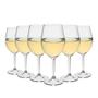Imagem de Jogo Com 6 Taças de Cristal para Vinho Água Suco Refrigerante Conjunto de Taças de Vidro 350ml