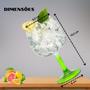 Imagem de Jogo Com 6 Taças Para Gin 720ml Com Pé Verde - Royal Pul