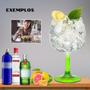 Imagem de Jogo Com 6 Taças Para Gin 720ml Com Pé Verde - Royal Pul