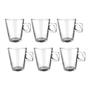 Imagem de Jogo Com 6 Xícaras Plain Coffee 80ml 25790 Full Fit